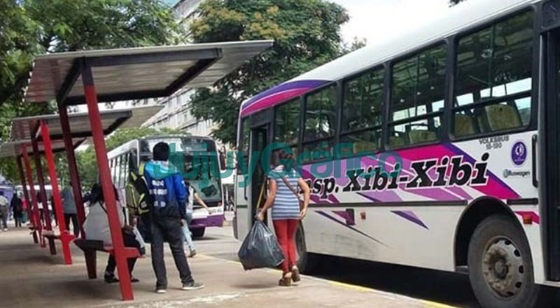Empresa Xibi Xibi parada colectivo