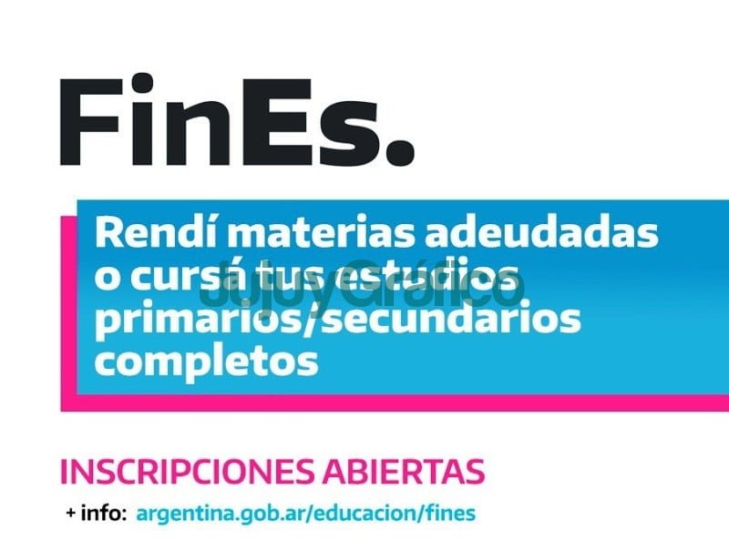 Comienzan las inscripciones para el Plan FinEs 2021 2 FINES 2021