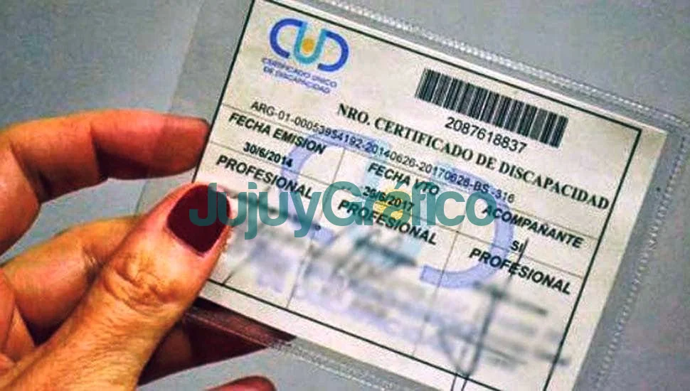 Los Certificados Únicos de Discapacidad se prórroga por un año 1 Los Certificados Unicos de Discapacidad se prorroga por un ano