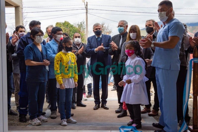 Se inauguro un centro de salud en Volcan 1
