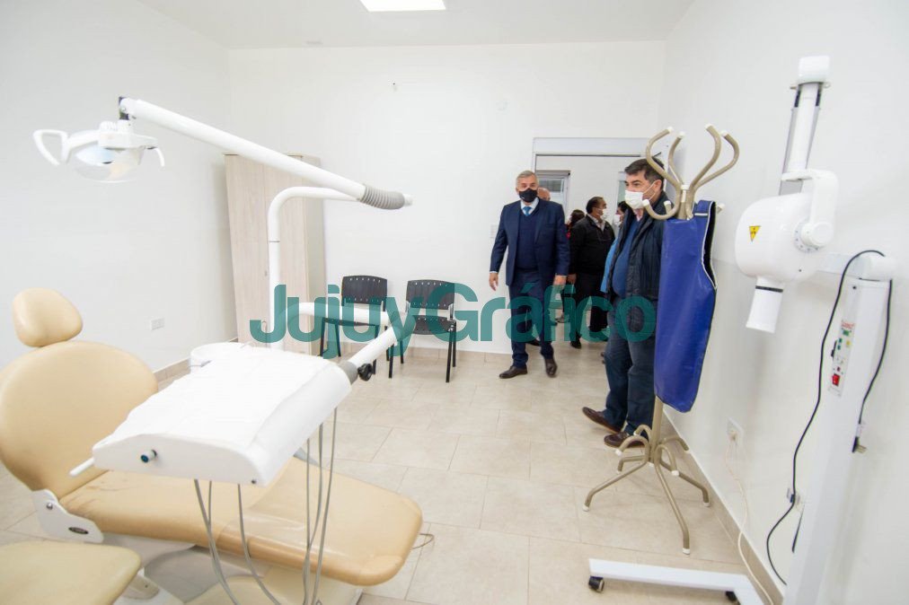 Se inauguro un centro de salud en Volcan 2