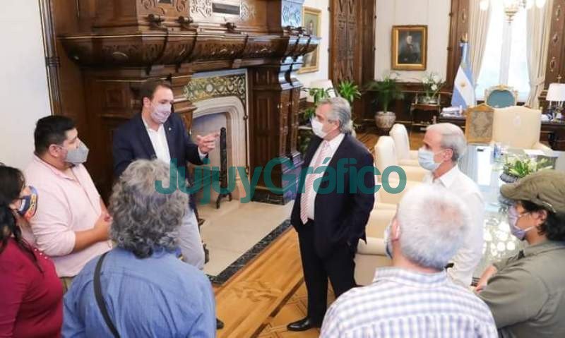 Alberto Fernandez bendijo la mesa de Jujuy somos Todos 2