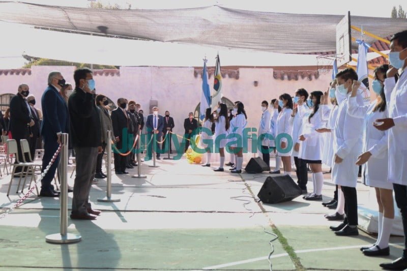 Rubén Rivarola: “Hoy Celebramos 100 años de enseñanza pública y gratuita” 4 Aniversario de la Escuela Normal Superior Republica de Bolivia HUmahuaca3