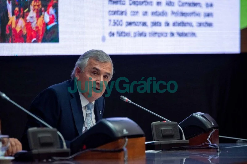 Gerardo Morales en la Legislatura 1