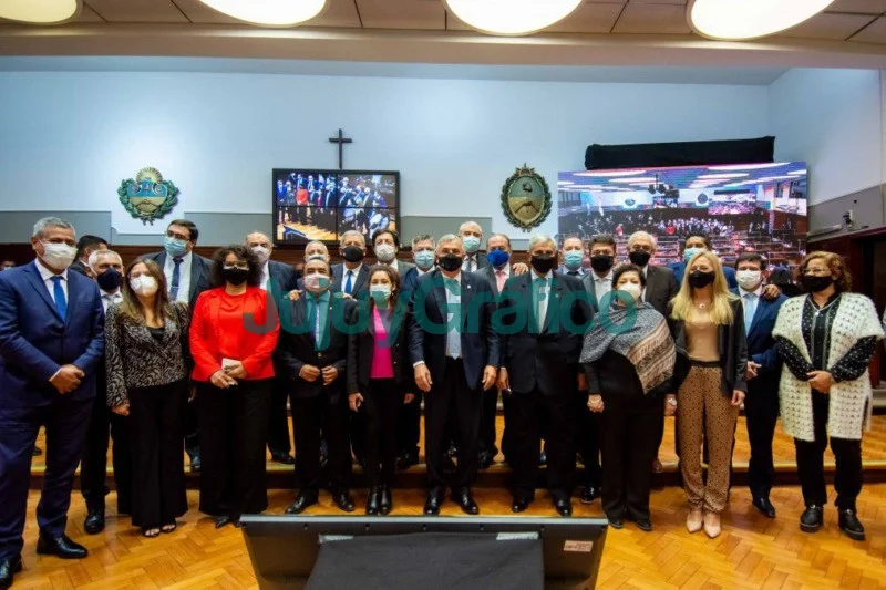 Gerardo Morales en la Legislatura 2