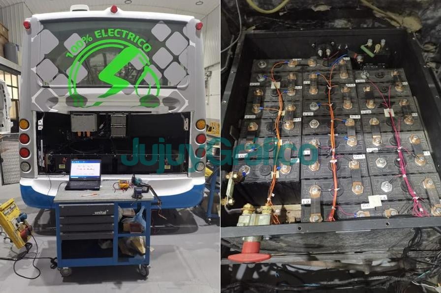 Jujuy avanza en lade reconversion de colectivos diesel a electricos con la UNLP 3