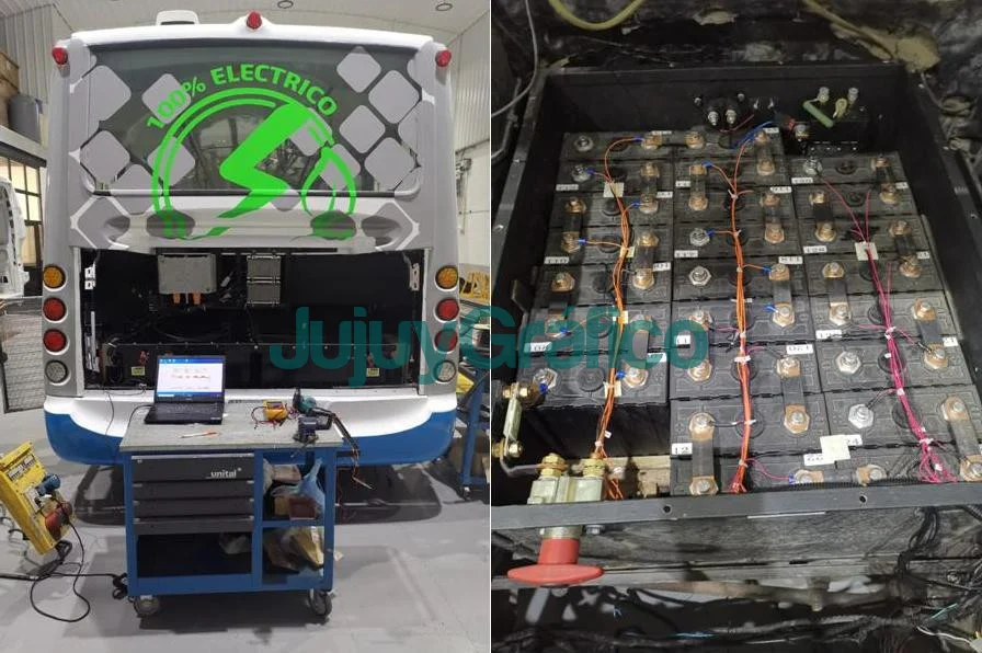 Jujuy avanza en lade reconversion de colectivos diesel a electricos con la UNLP 3