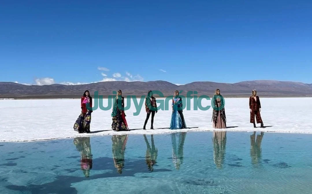 Salinas Grandes fue el escenario del Marbella Fashion Week 1 Marbella Fashion Week Benito Fernandez Salinas Grandes Jujuy
