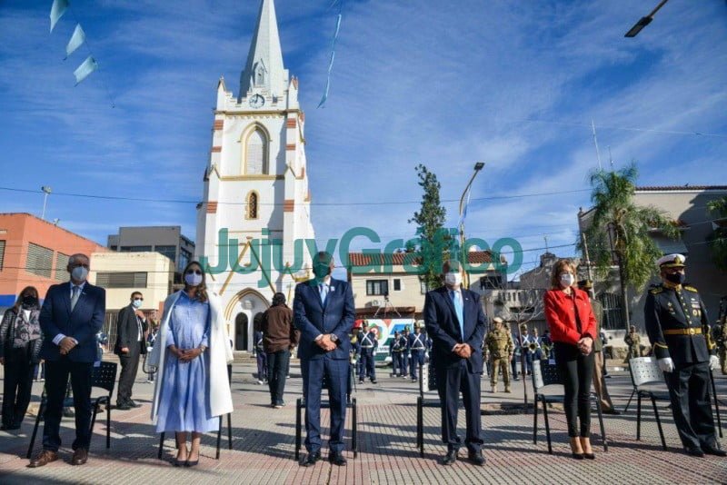 Morales en San Pedro oficializó el acto por el 25 de Mayo 2 Morales en San Pedro oficializo el acto por el 25 de Mayo en San Pedro 01