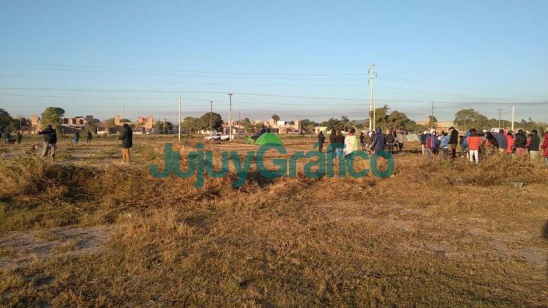 Desalojaron a familias en una ocupación tierras en San Pedro 1 Desalojaron a familias en una ocupacion tierras en San Pedro