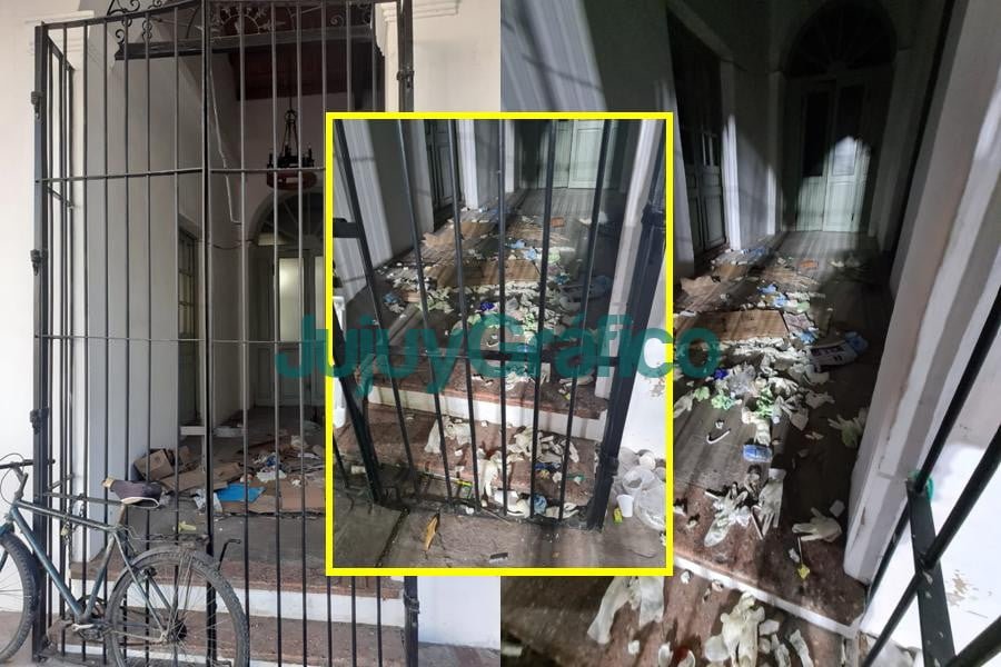 Liliana Fellner denuncio el estado de abandono del Cabildo de Jujuy