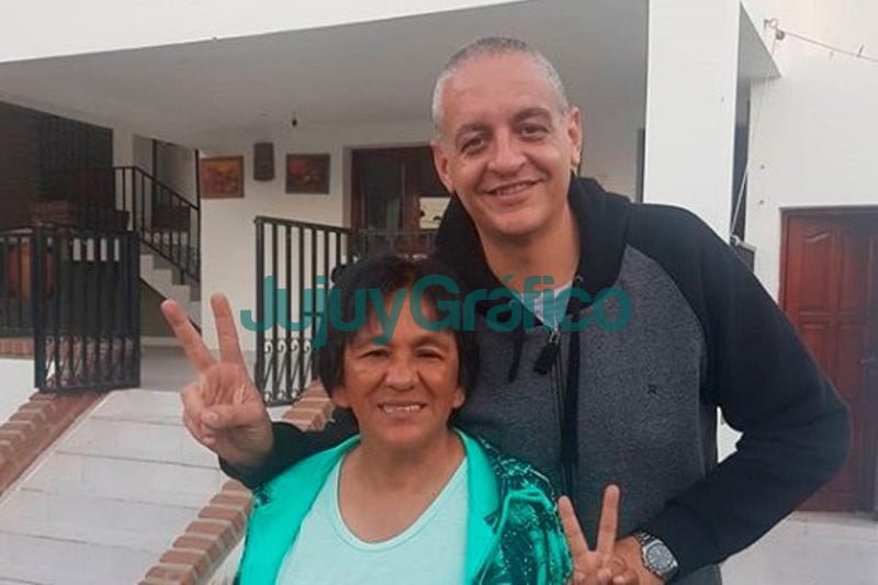 Sin apoyo del Gobierno, Milagro Sala y la Tupac Amaru se diluyen en la política jujeña 2 Milagro Sala junto al secretario de Derechos Humanos Horacio Pietragalla