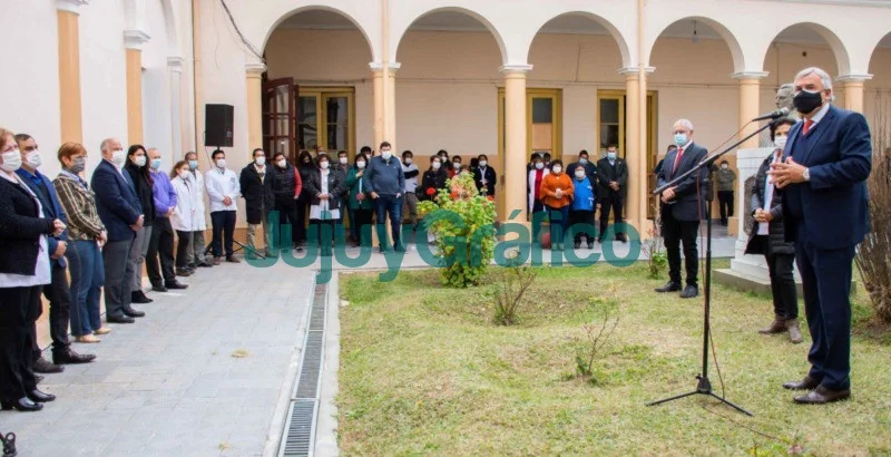 Morales entregó tomógrafo en el hospital San Roque 3 Morales entrego tomografo en el hospital San Roque 2