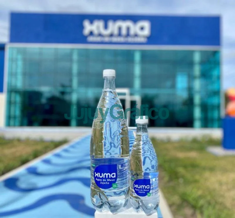 Sacan a la venta el agua embotellada del estado jujeño Xuma 2 Sacan a la venta el agua embotellada del estado jujeno Xuma 1