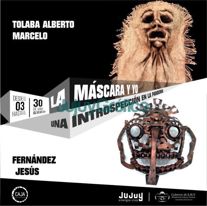 Se expone una muestra de mascaras en CAJA 1