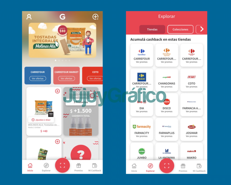Gelt, la app que te paga por comprar, entregó 14 millones de pesos en sus primeros 3 meses 2 captura de pamtallas Gelt