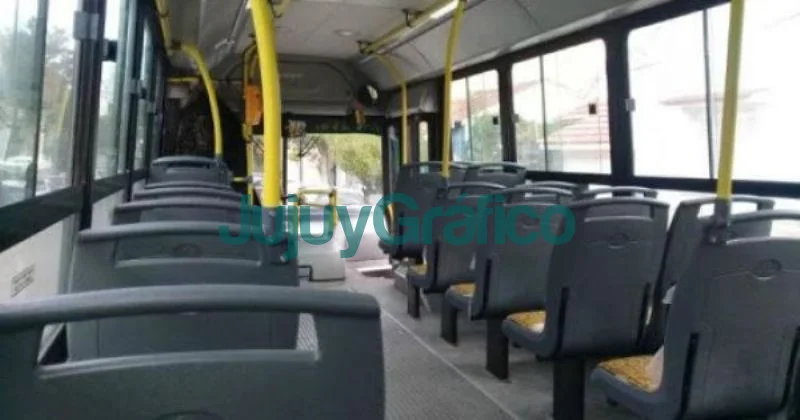 interior de colectivo