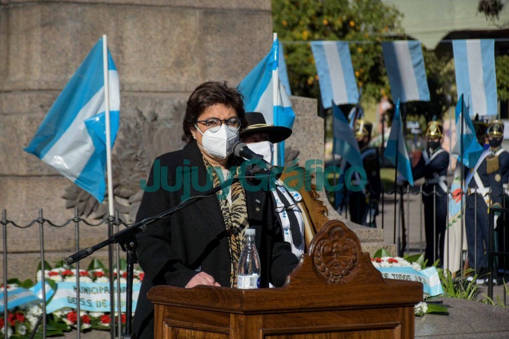 Acto oficialista por el Dia de la Independencia Jujuy 1