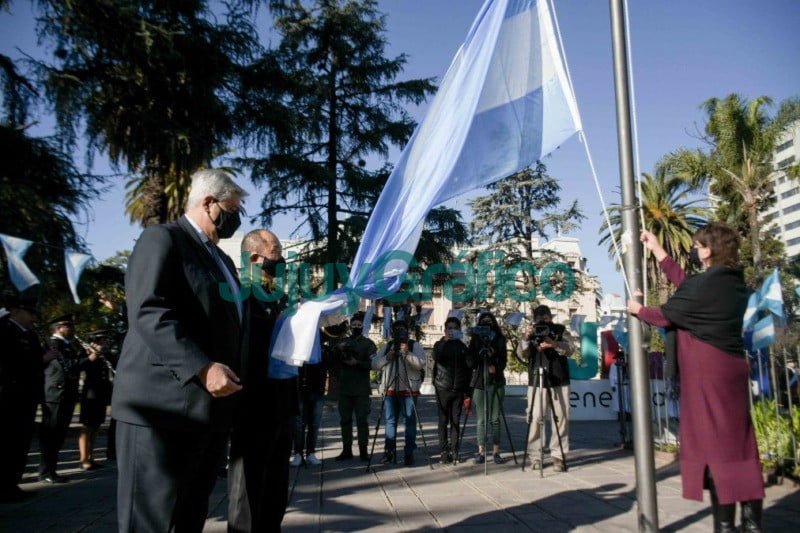 Acto oficialista por el Dia de la Independencia Jujuy 4