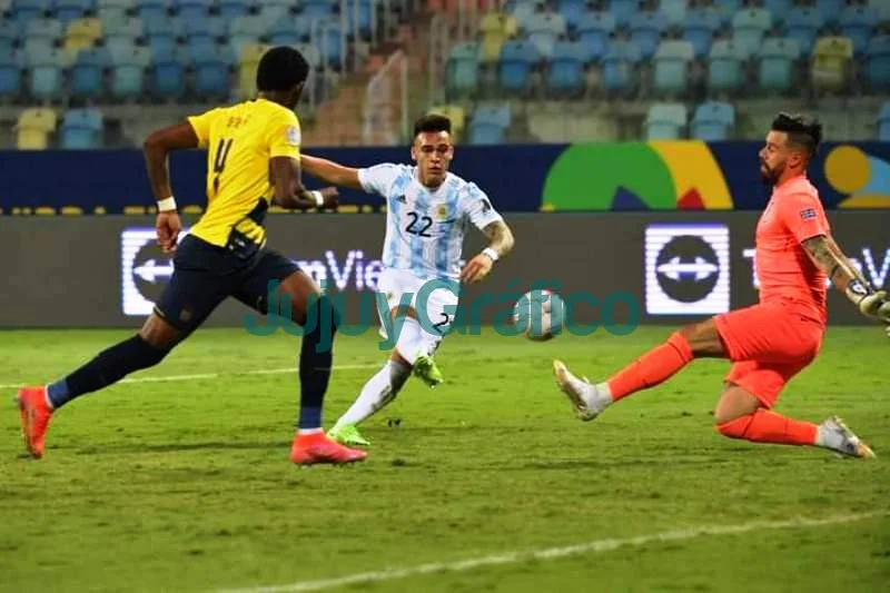 Argentina goleó a Ecuador y ahora espera por Colombia en semifinales 3 Argentina goleo a Ecuador y ahora espera por Colombia en semifinales 1