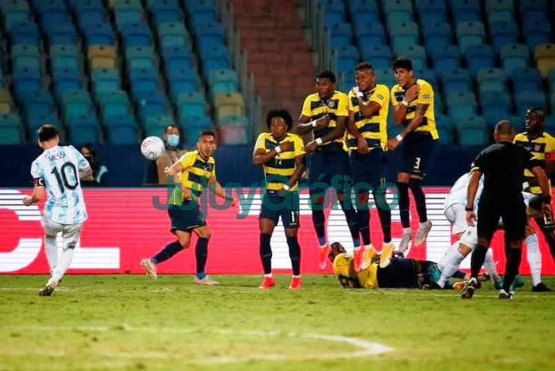 Argentina goleó a Ecuador y ahora espera por Colombia en semifinales 2 Argentina goleo a Ecuador y ahora espera por Colombia en semifinales 3