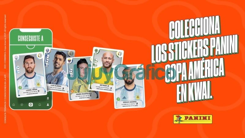 El álbum de figuritas de la Copa América, ahora en tu celular 2 El album de figuritas de la Copa America ahora en tu celular Panini Argentina1