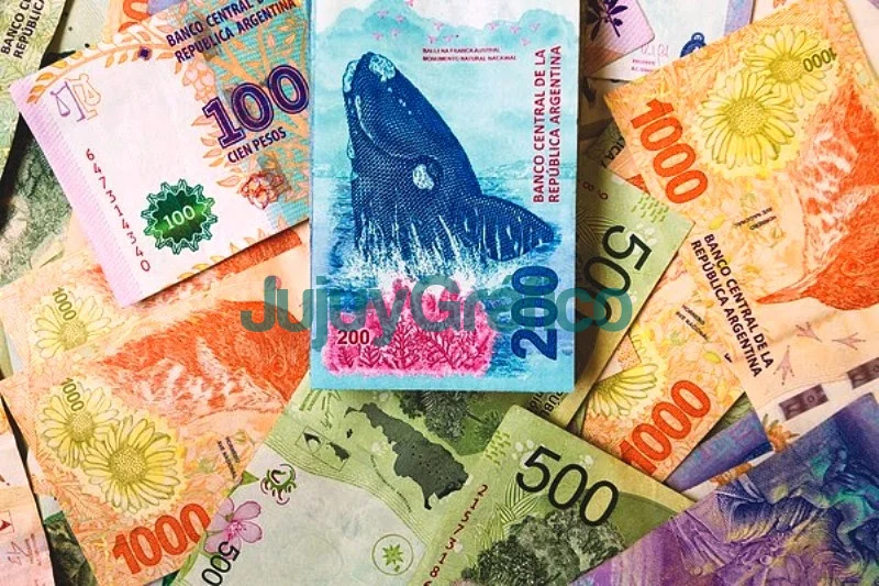 billetes pesos plata