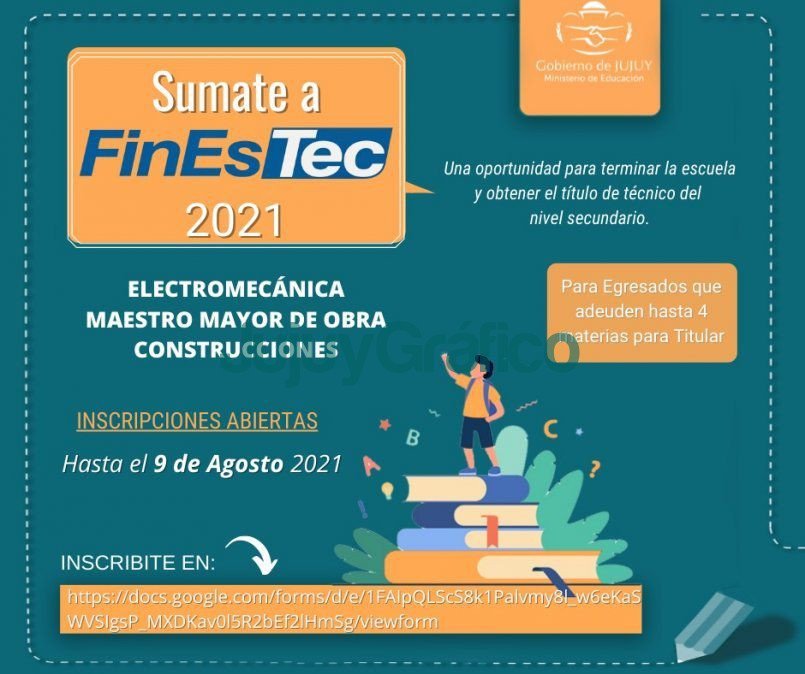 Inician la inscripción para el Plan FinEsTec 2 inscripcion el plan finestec