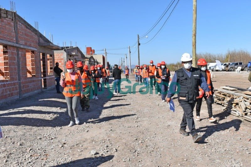 las familias pudieron ingresar la obra sus futuros hogares