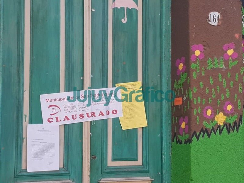 Clausuraron un conocido Jardin de Infantes del centro capitalino