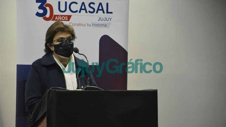 Isolda Calsina en la UCASal 1