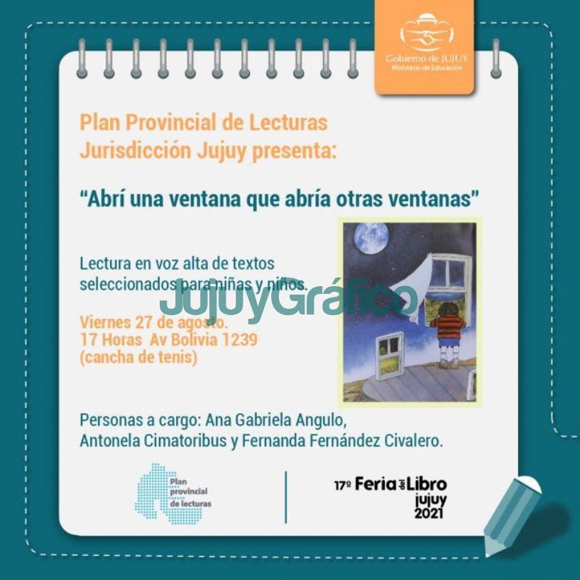 Plan Provincial de Lecturas en la 17° Feria del Libro 3 Plan Provincial de Lecturas en la 17° Feria del Libro 2