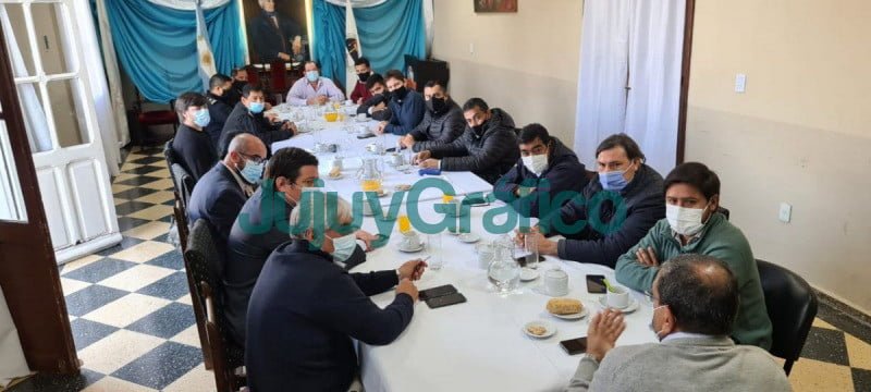 Reunión de seguridad con intendentes de Ledesma 1 Reunion de seguridad con intendentes de Ledesma 1