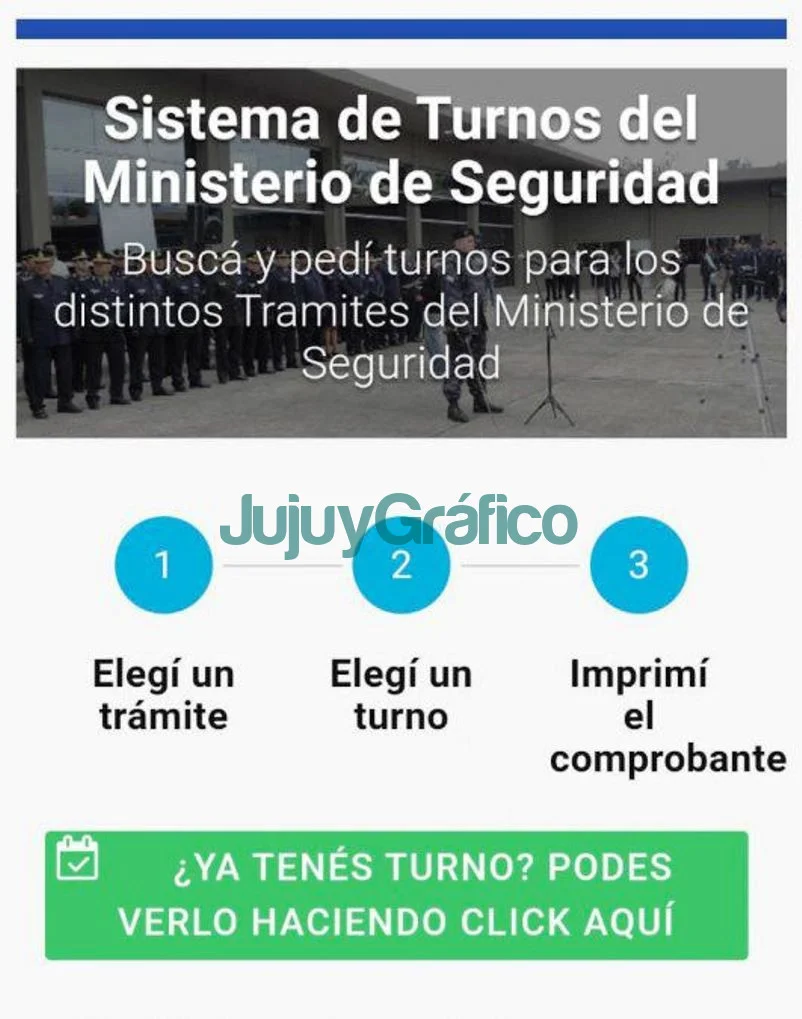 Turnos on line de Planilla Prontuarial REBA y REBAE