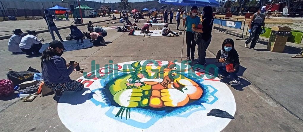 FNE tradicional Pintada en la Ciudad Cultural 2