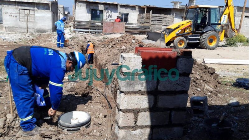 Finalizó obras de cloacas en las 14 Hectáreas 1 Finalizo obras de cloacas en las 14 Hectareas 2
