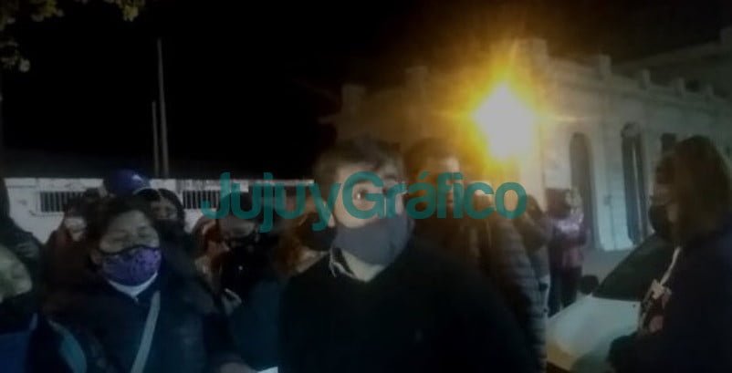 Milagro Sala y Hugo Huéspe entre los llamados a juicio por los incidentes en Campo Verde 2 Huespe el 8 de marzo en Campo Verde Foto El Submarino de Jujuy
