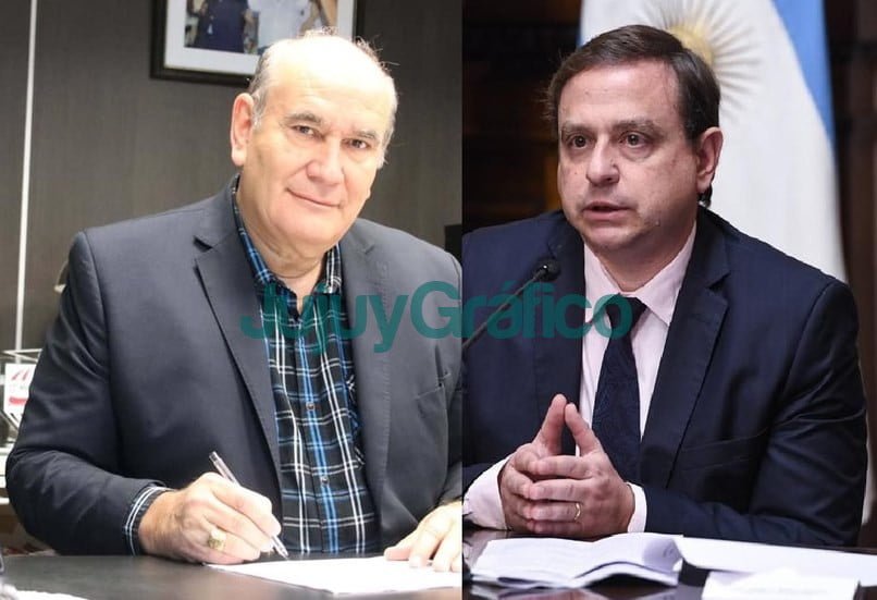Dos listas se presentaron para competir el PJ jujeño 13 Ruben Rivarola vs Guillermo Snopek Montaje Via Pais