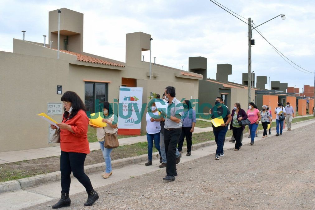 Adjudicatarios conocieron sus futuras viviendas en Palpala 1
