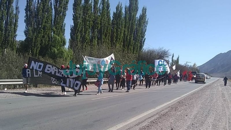 Marcha del agua y litio Jujuy