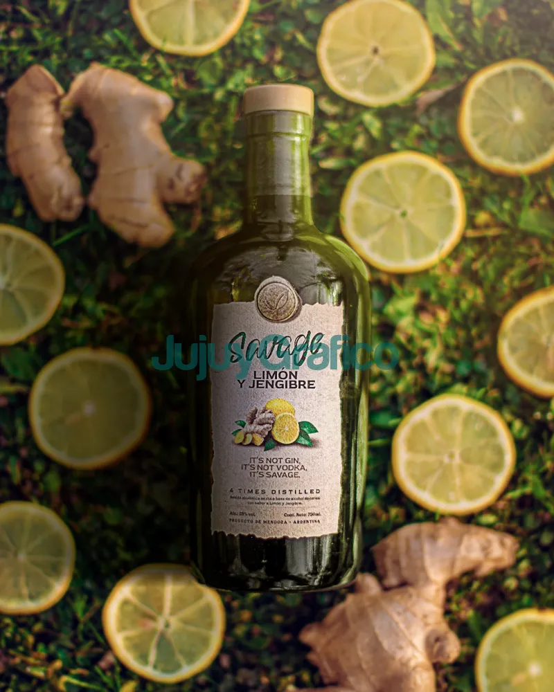 Llega Savage, una bebida disruptiva nacida en el corazón de Mendoza 4 Savage Limonyjengibre
