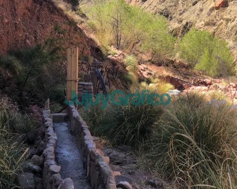 Finalizaron de obras Hidricas en Caspala 3