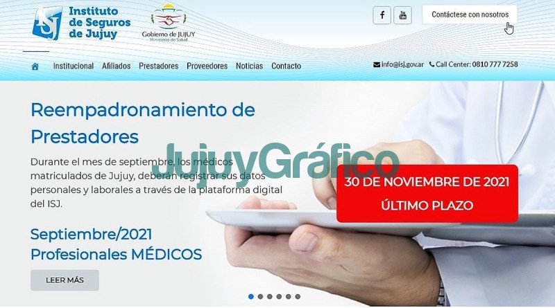 Reempadronamiento del ISJ para médicos vence el 30 de noviembre 2 Reempadronamiento del ISJ para medicos vence el 30 de noviembre