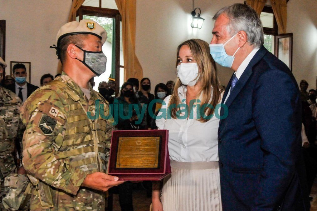 Asumio nuevo Jefe del Regimiento de Infanteria de Montana 20 1