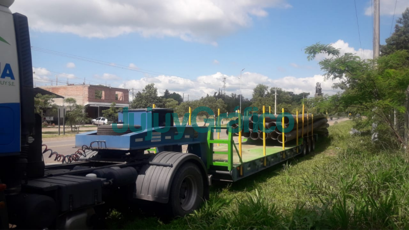 45% en la nueva obra de agua potable en Perico 3 45 en la nueva obra de agua potable en Perico 2