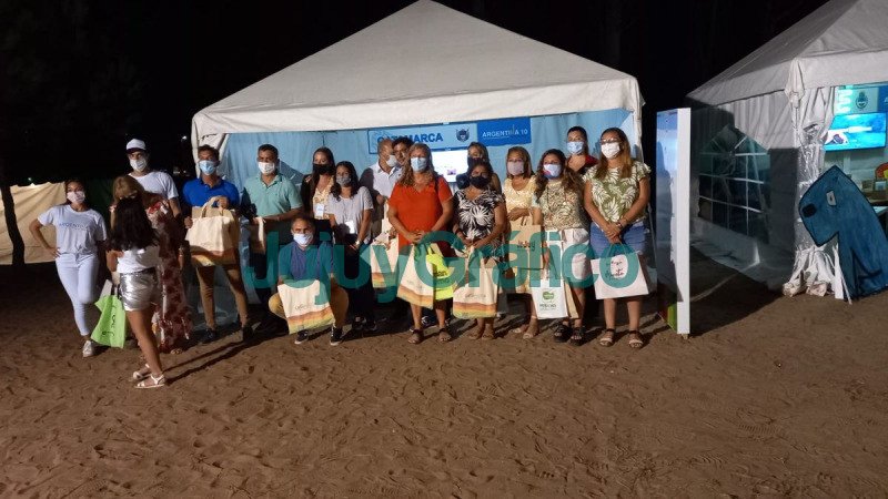 Exitosa inauguracion del espacio del Norte Grande en Pinamar