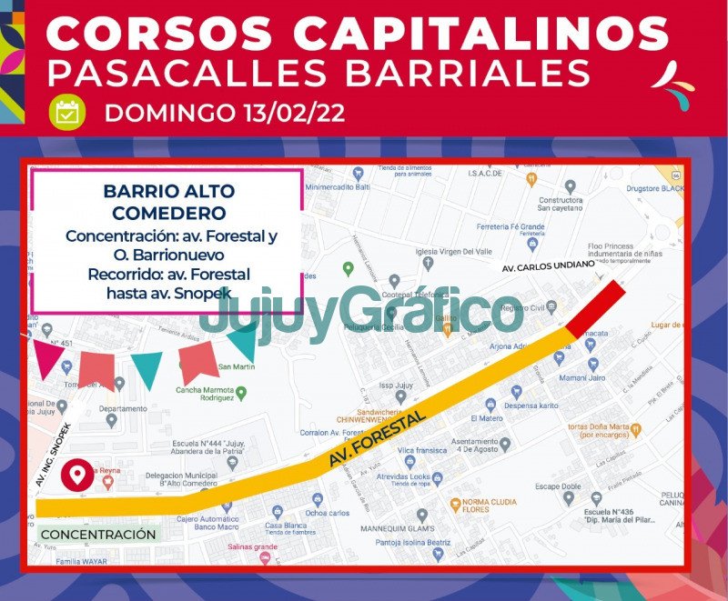 Corsos Capitalinos 2022 seran en 6 barrios 4