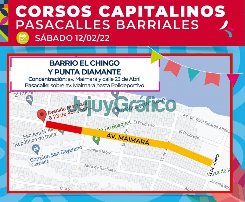 Corsos Capitalinos 2022 seran en 6 barrios 5