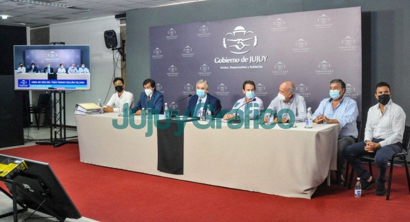 Firma de inicio de obras para la recuperación de vías entre Volcán y Tilcara 2 Firma de inicio de obras para la recuperacion de vias entre Volcan y Tilcara 1
