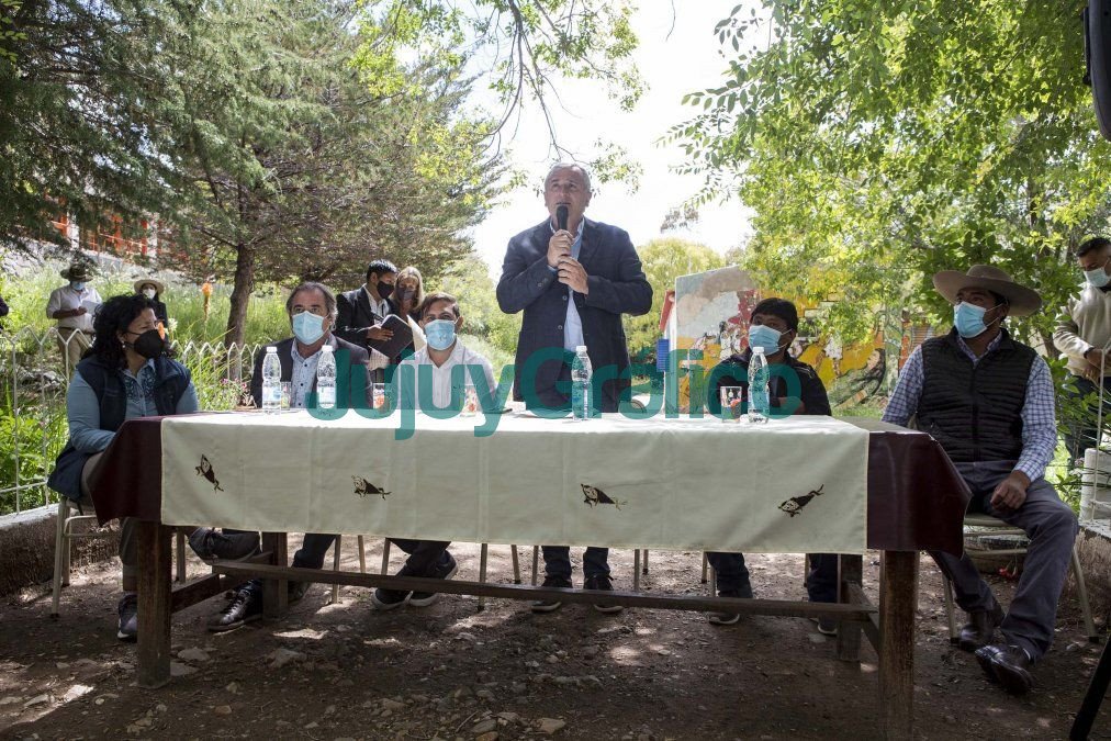 Morales entregó fondos PROCANOR en Yaví Chico 2 Morales entrego fondos PROCANOR en Yavi Chico 2
